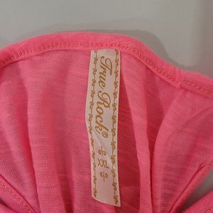 Pink 'Wiskey Kisses' tanktop